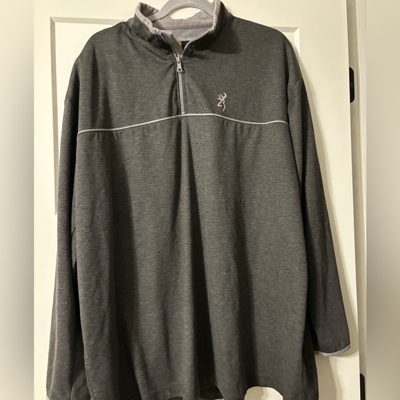 Browning Men’s Highline Shooting Shirt 1/4 Zip,‎ long sleeve REACTAR G2 xL - Picture 1 of 9